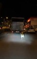Köpeği kamyonun arkasına bağlayan vicdansız sürücü pes dedirtti