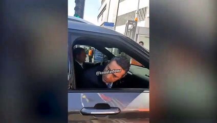 Ali Koç polisle tartıştı