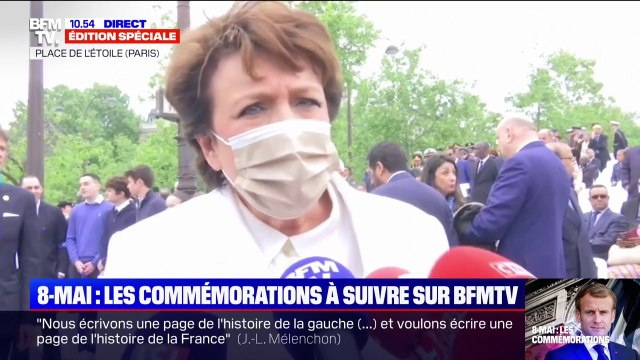 Commémorations du 8-Mai: C'est un moment qui prend une signification considérable en ces circonstances , estime Roselyne Bachelot