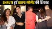 Shruti Haasan's Oops Moment Caught On Camera With Boyfriend At Mizu Restanurant