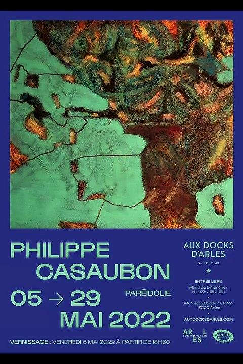 Exposition  peinture abstraite aux Docks d'Arles