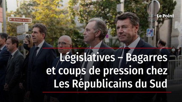 Législatives – Bagarres et coups de pression chez Les Républicains du Sud