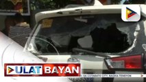 Sasakyan ng grupo ng mayor ng Cotabato City, pinagbabato at pinaghahampas; Gulo, sumiklab dahil sa delayed na pagbiyahe ng VCMs