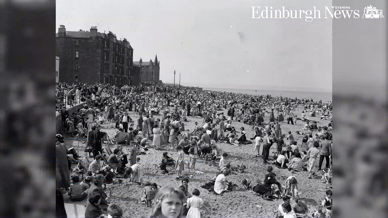 Portobello Beach in the fifties and sixties