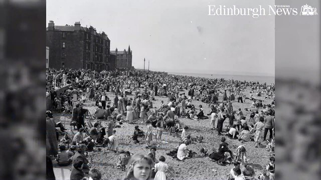Portobello Beach in the fifties and sixties