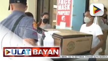 Mga VCM at election paraphernalia, sinimulan nang ipamahagi sa Barili, Cebu