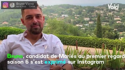 VOICI : Mariés au premier regard : le tendre message envoyé par Bruno à Alicia pour une occasion spéciale