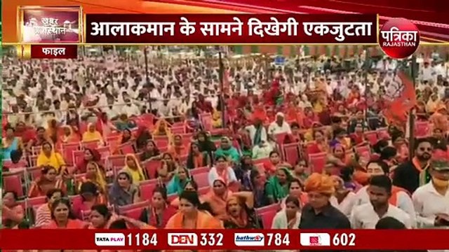RAJASTHAN में बीजेपी का मंथन, सत्ता में लौटने की बनेगी PLANNING