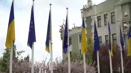 Hırvatistan Başbakanı Plenkovic Ukrayna'da