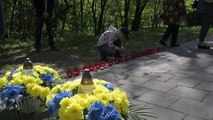 İkinci Dünya Savaşı'nın sona ermesinin yıl dönümü dolayısıyla Ukrayna'da anma töreni düzenlendi