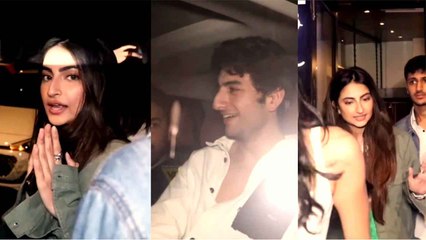 Palak Tiwari और Ibrahim Ali Khan अब दिखे खुले आम, नही छुपाया मुंह | FilmBeat