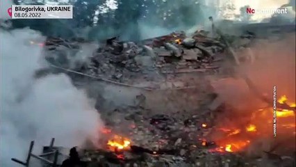 Ukrayna: Rusların Luhansk'taki köy okuluna saldırısında 60 kişi ölmüş olabilir