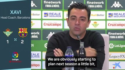 UCL qualification 'the minimum' for Barca - Xavi