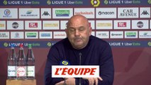 Antonetti : «On a gagné sur la générosité» - Foot - L1 - Metz