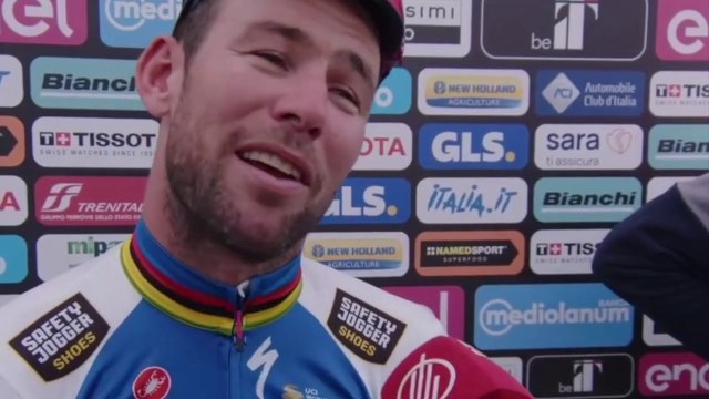 Tour d'Italie 2022 - Mark Cavendish : I'm very happy, because I wanted to do well in this first sprint. It's really great!