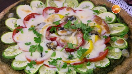 بيتزا الشوفان | أميرة شنب