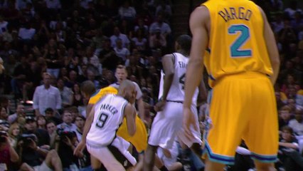 Chris Paul Reacts to his Circus Shots vs SAS