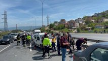 Anadolu Otoyolu'nda 6 aracın karıştığı zincirleme kazada 10 kişi yaralandı