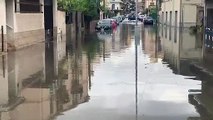 Maltempo a Reggio, disagi a causa della pioggia: strade allagate nella zona sud