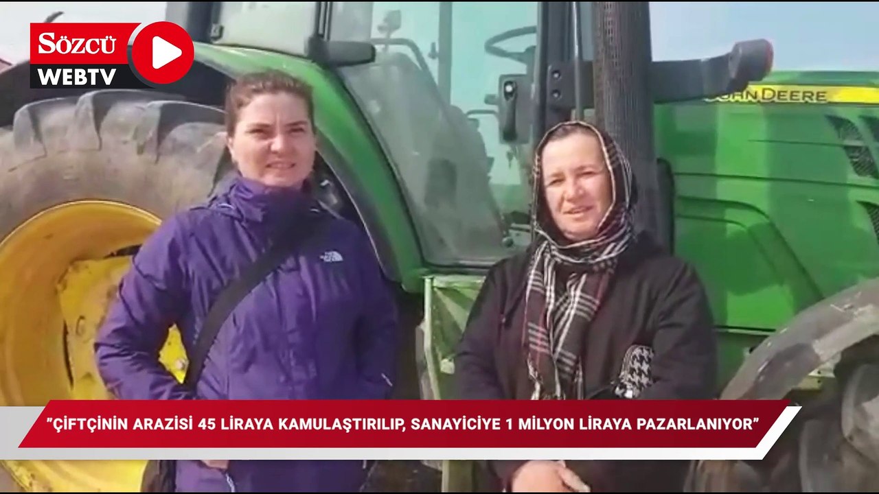 "Çiftçinin arazisi 45 liraya kamulaştırılıp, sa...