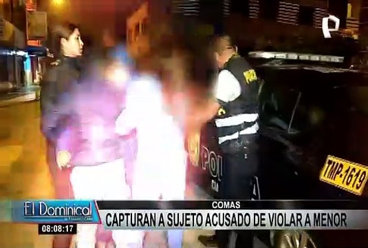 Capturan a sujeto acusado de violar a menor de 16 años en Comas