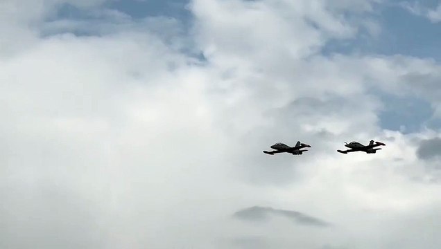 Le frecce tricolori incantano Bari