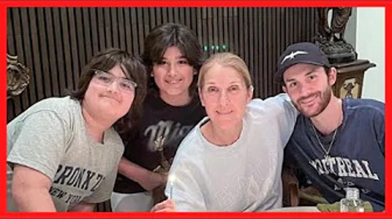 Céline Dion entourée de ses fils : ce rare cliché de famille partagé pour la fête des mères