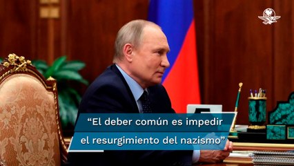 "La victoria será nuestra", asegura Vladimir Putin sobre guerra con Ucrania
