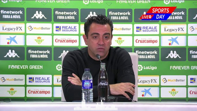Conferencia de prensa Xavi Tras Ganar en el ultimo minuto | Real Betis 1 vs 2 FC Barcelona | LaLiga