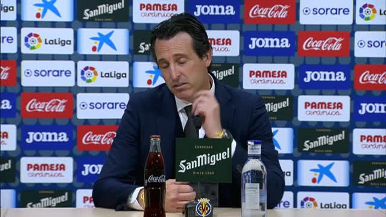 Emery, sobre el arbitraje: "Nos han perjudicado en todo"