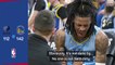Grizzlies and Warriors react to Morant injury