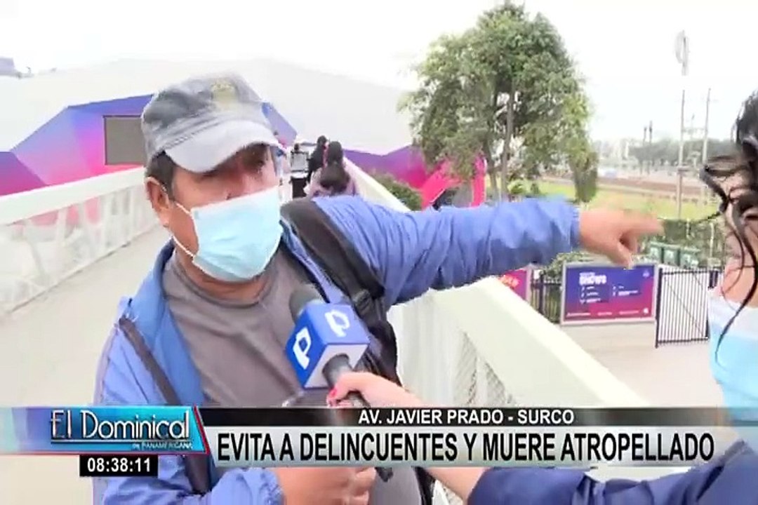 Surco: hombre muere atropellado cuando intentaba cruzar avenida Javier Prado