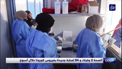 الصحة لا وفيات و 84 إصابة جديدة بفيروس كورونا خلال أسبوع