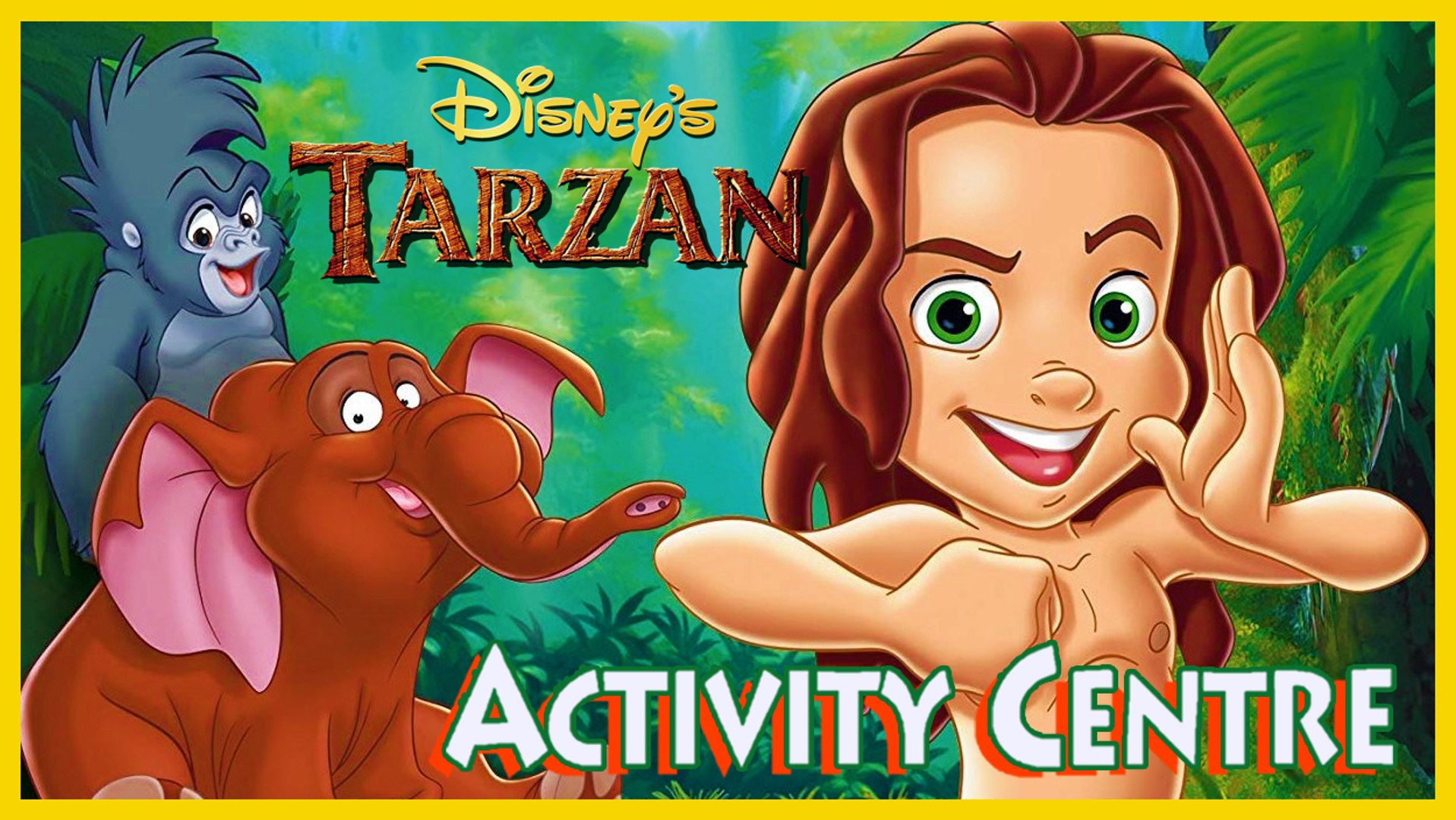 Disney's Tarzan Activity Center Full Game Longplay (PC) - video Dailymotion