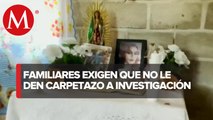 Familiares y amigos de Heidy piden que se investigue el feminicidio de Heidy