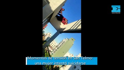 Dramático rescate en San Telmo