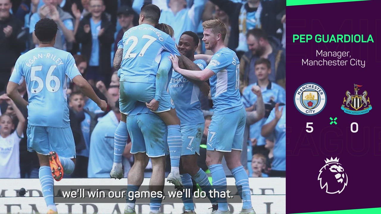 'Our destiny is in our hands' - Guardiola after City rout