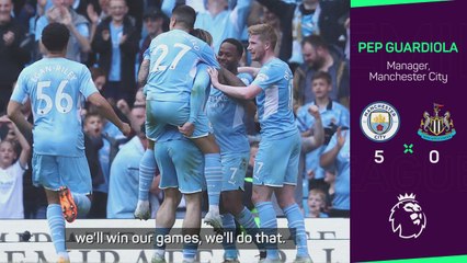 'Our destiny is in our hands' - Guardiola after City rout
