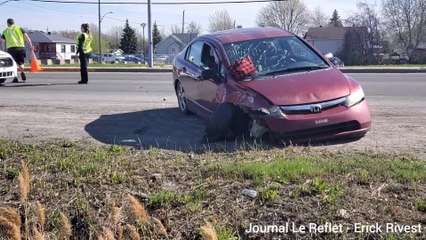 Accident à Saint-Constant