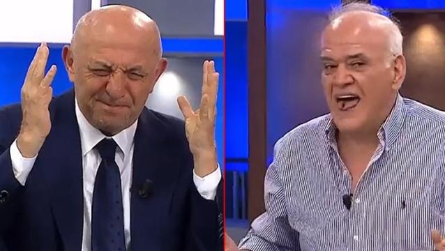 Canlı yayında mide bulandıran anlar! Ahmet Çakar stüdyoya giren sineği yakalayıp yedi