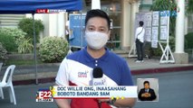 Doc Willie Ong, inaasahang boboto bandang 9am | Eleksyon 2022