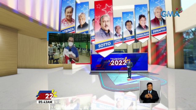 Sen. Pres. Tito Sotto, inaasahang boboto bandang 9am hanggang 10am | Eleksyon 2022
