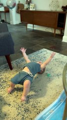 Silly Baby Dances Upside-Down