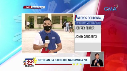 Download Video: Botohan sa Bacolod, nagsimula na | Eleksyon 2022