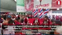 Afición de Chivas organizó fiesta previo al Repechaje con motivo de su aniversario 116