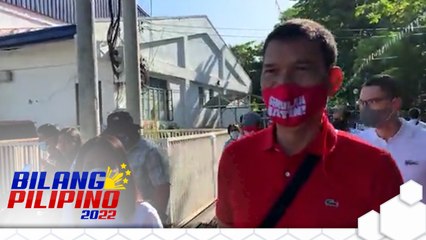 De Guzman, boboto sa Cainta Elementary School sa Rizal