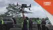 Op selamat 18 | Dron pastikan kelancaran trafik semasa Aidilfitri