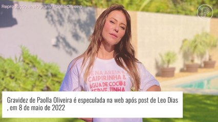 Paolla Oliveira grávida? Web especula atriz à espera de primeiro filho após post de Leo Dias. Saiba!