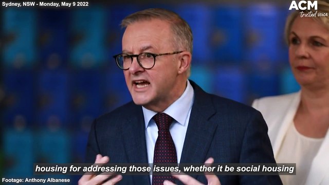 Anthony Albanese addresses fiery leaders' debate with Scott Morrison | May 9 2022 | Canberra Times
