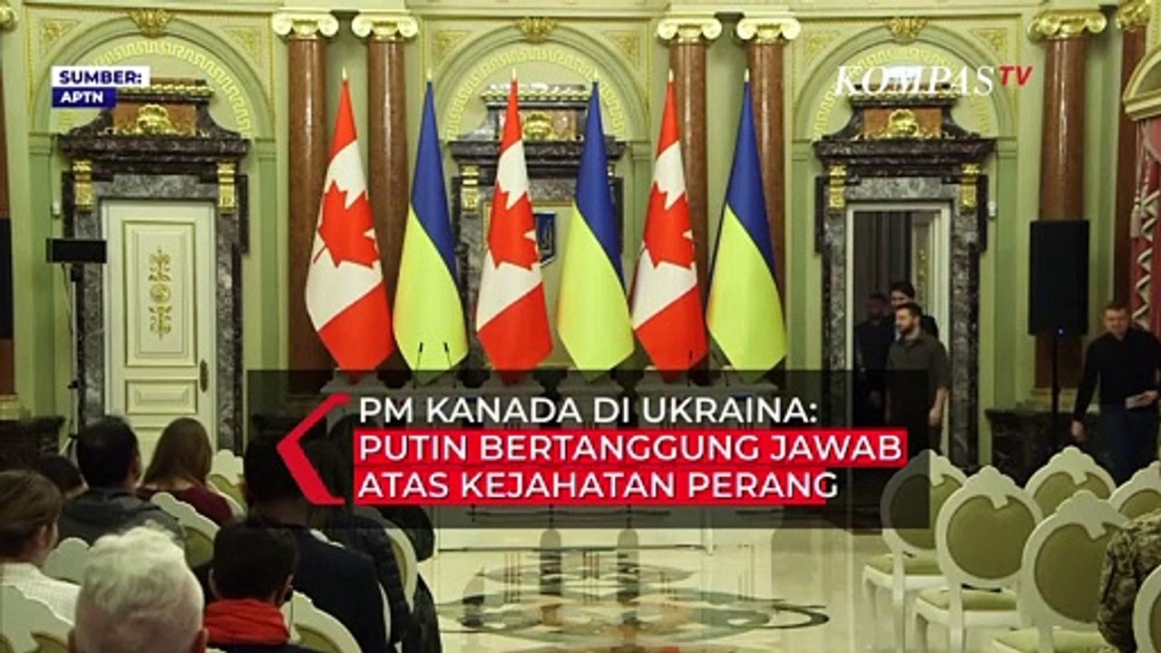 Trudeau di Ukraina: Putin Bertanggung Jawab Atas Kejahatan Perang yang Keji